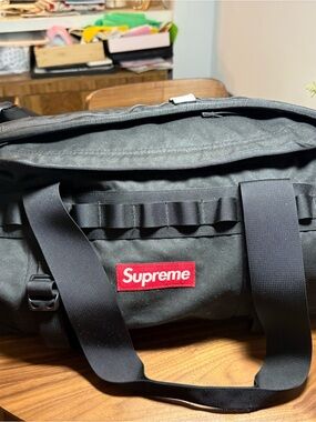 Supreme/North Face - Duffel  - Small - British Millerain Twill - Very Rare